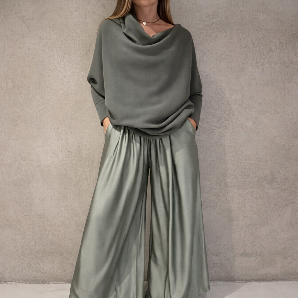 Gabriella | Completo Elegante Spalle Scoperte