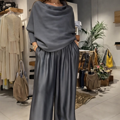 Gabriella | Completo Elegante Spalle Scoperte