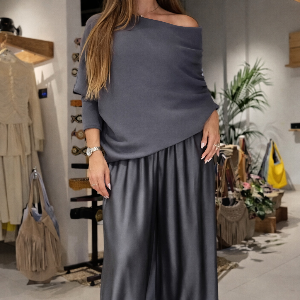 Gabriella | Completo Elegante Spalle Scoperte