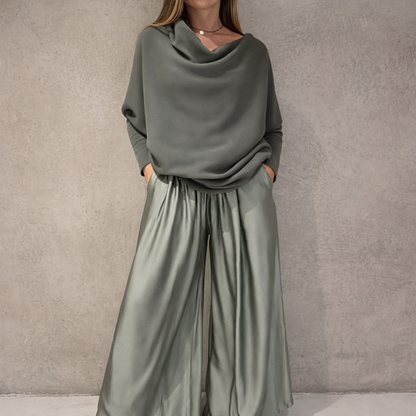 Gabriella | Completo Elegante Spalle Scoperte