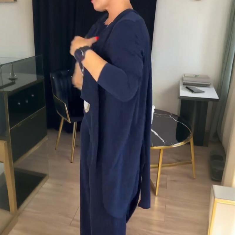 Beatrice | Set Elegante Donna (Cardigan + Top + Pantalone)